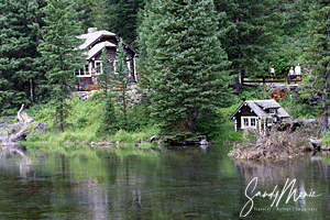 Sandy Moniz Johnny Sack Cabin Grounds, Sandy Moniz Traveler / Author / Imagineer